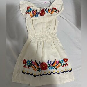 Embroidered dress for toddler